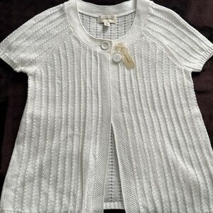 J. Crew white Knit Sweater